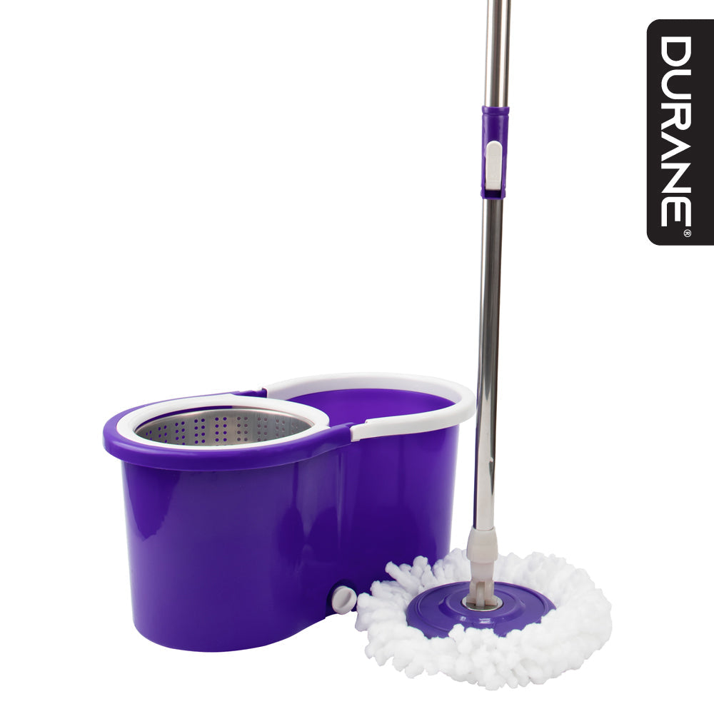 SQ Durane Rotary Mop Bucket Set 12L Purple