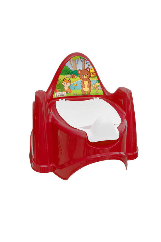 Tuffex Plastic Baby Potty Chair Assorted Colours and Fun Designs