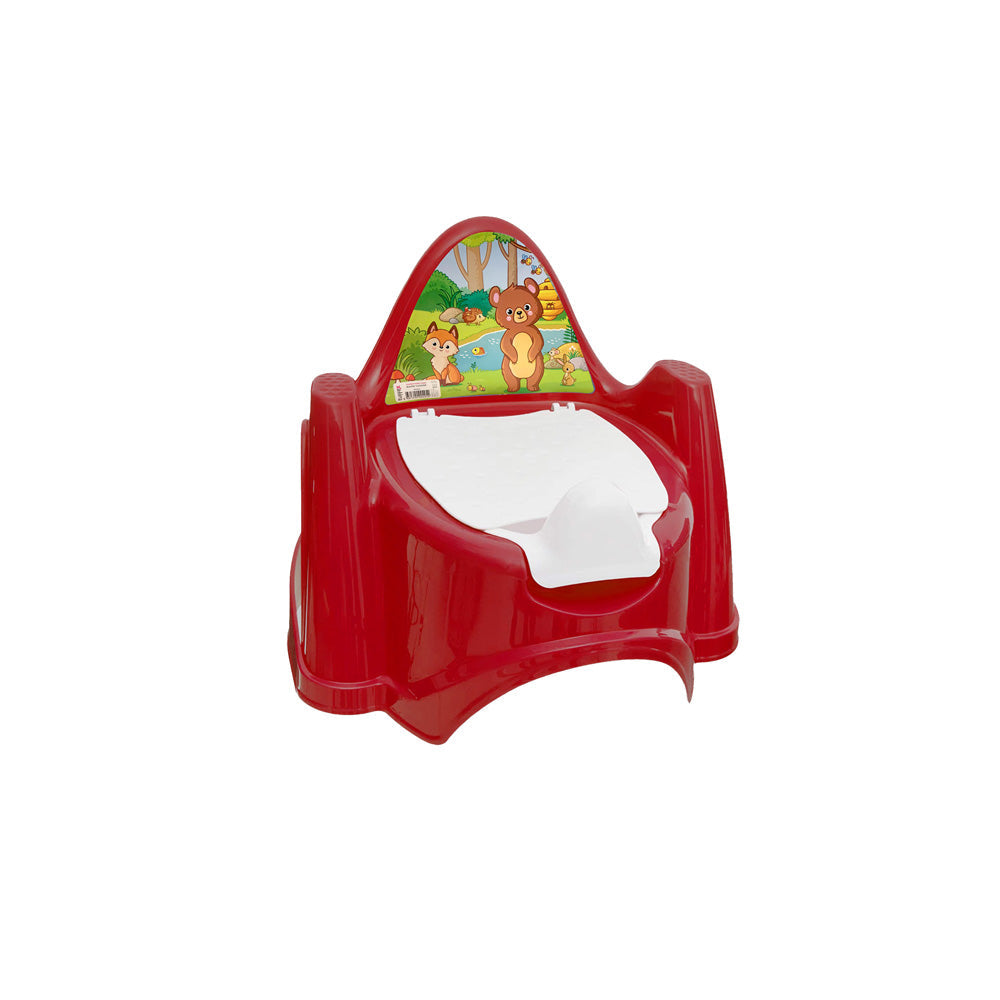 Tuffex Plastic Baby Potty Chair Assorted Colours and Fun Designs