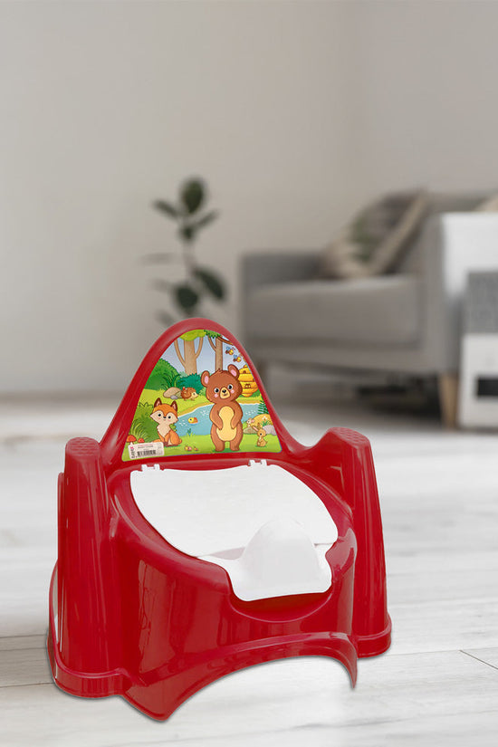 Tuffex Plastic Baby Potty Chair Assorted Colours and Fun Designs