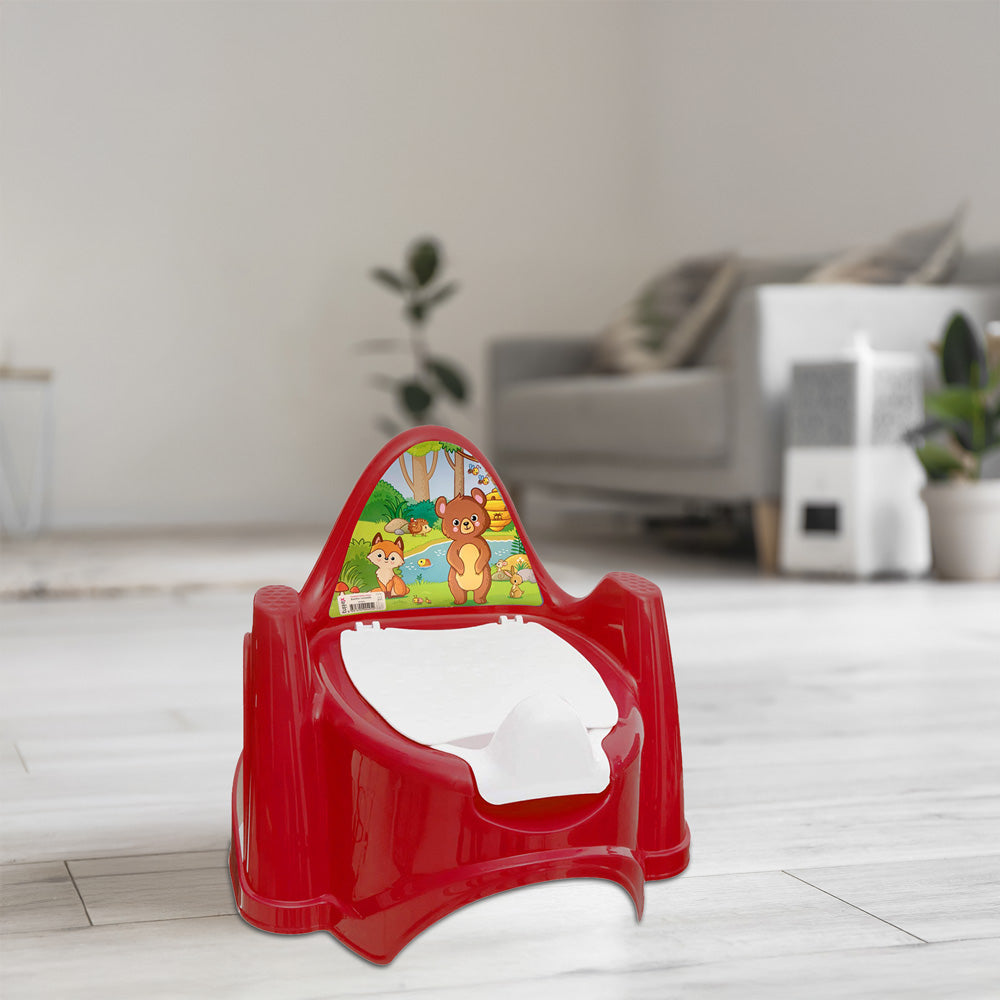 Tuffex Plastic Baby Potty Chair Assorted Colours and Fun Designs