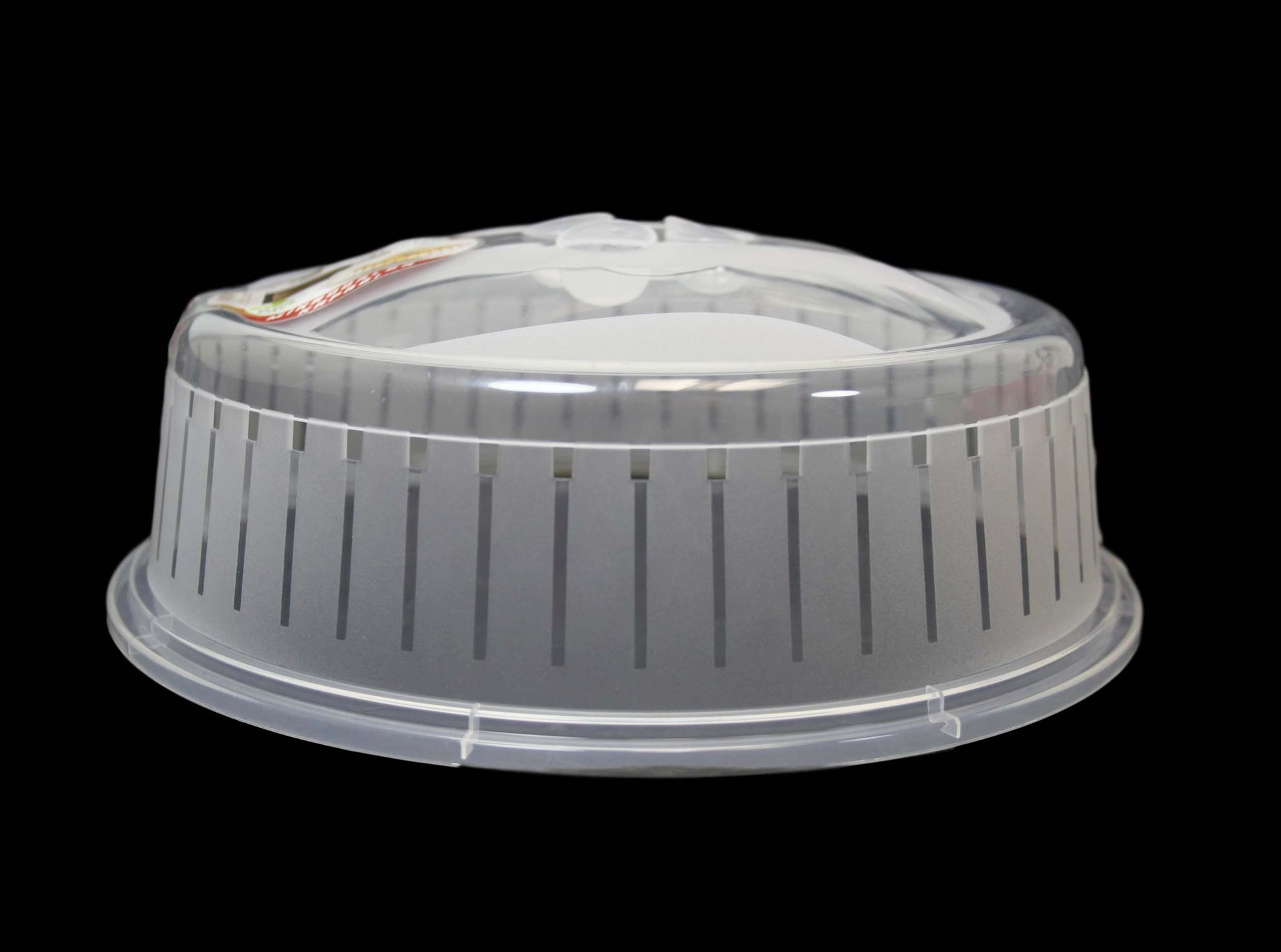 26cm Plastic Microwave Food Plate Cover Reusable Kitchen Accessory