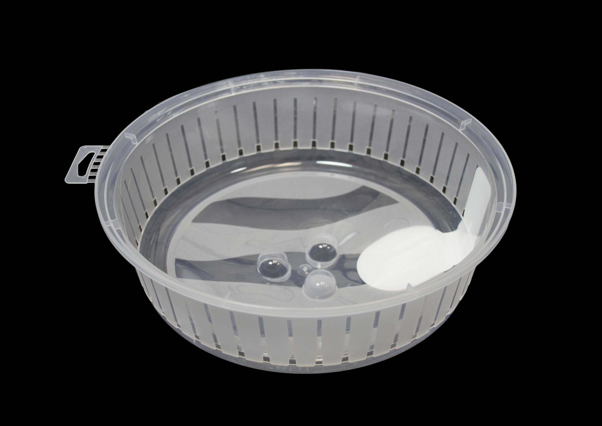 26cm Plastic Microwave Food Plate Cover Reusable Kitchen Accessory