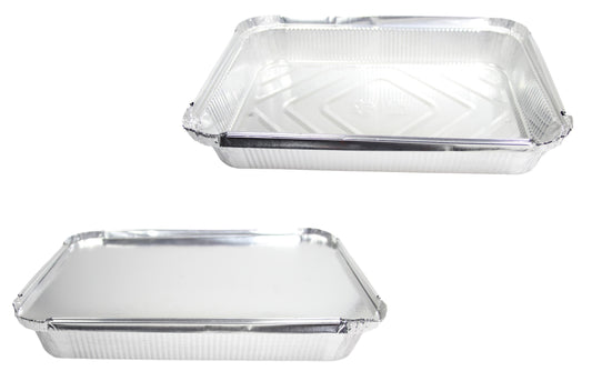 Premium Aluminum Foil Tray for Efficient Food Storage 32cm x 6cm