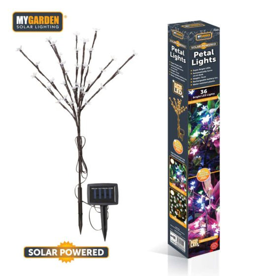 Solar Petal Lights 71cm 36 LED Outdoor Decoration