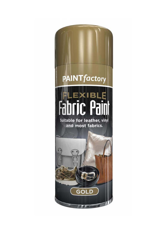 Gold Flexible Fabric Spray Paint Leather Vinyl Fabric Revamp