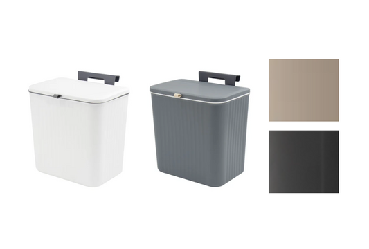 Tuffex Plastic Kitchen Hanging Bin 5L with Reversible Cover
