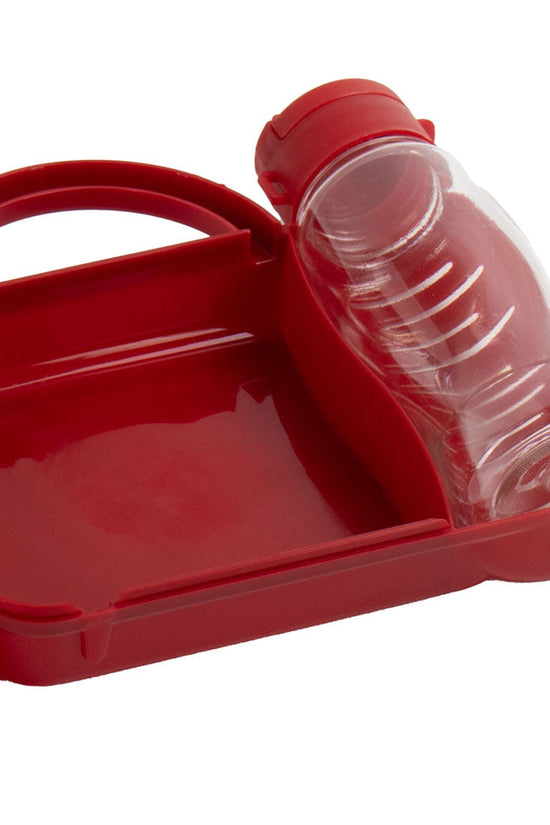 Tuffex Childrens Lunch Box with Water Bottle Durable Colorful Set