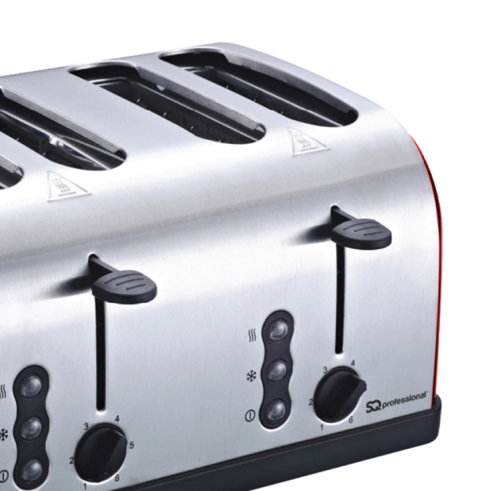 SQ Professional Gems Legacy 4 Slice Toaster Ruby 1500W