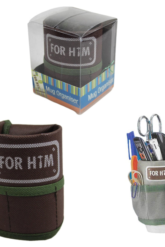 Versatile Mug Wrap Around Organizer for Tools and Stationery 22cm