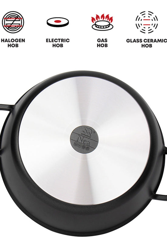 Nea Diecast Stockpot Set Set of 3 Nera 364044cm