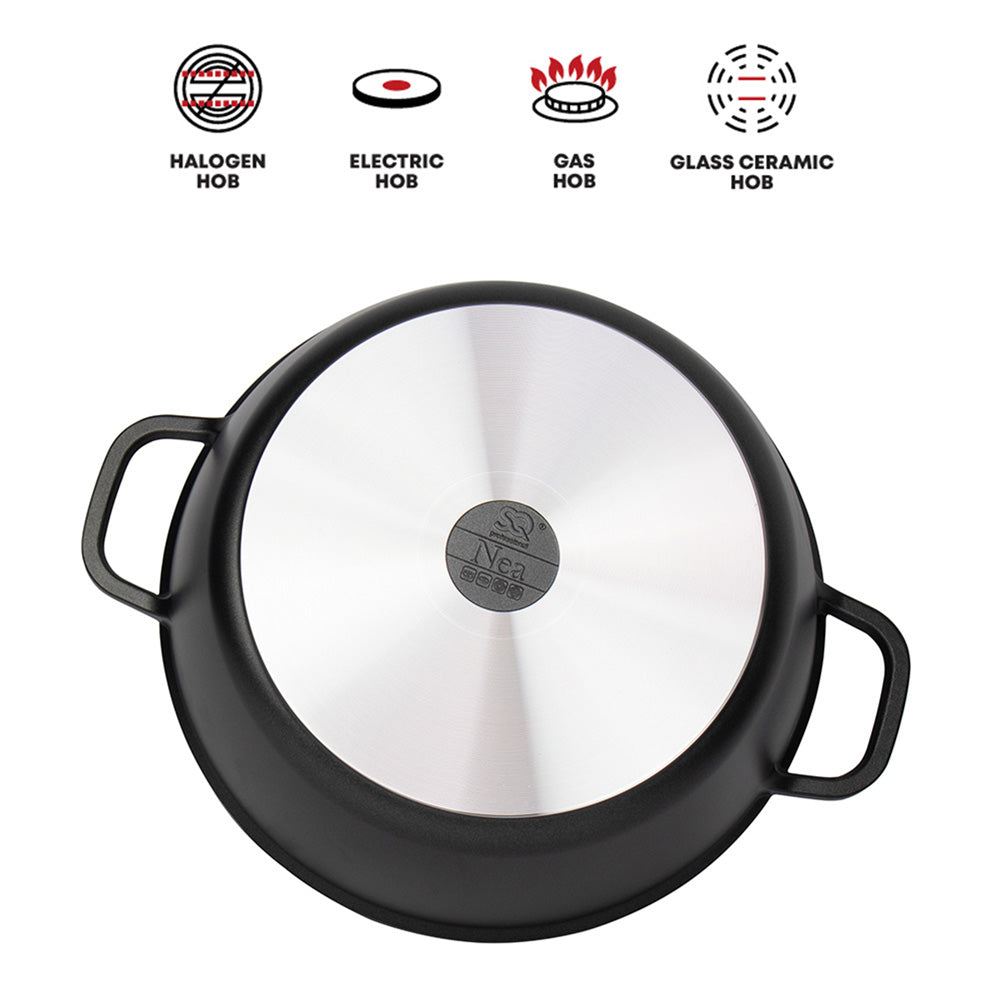 Nea Diecast Stockpot Set Set of 3 Nera 364044cm