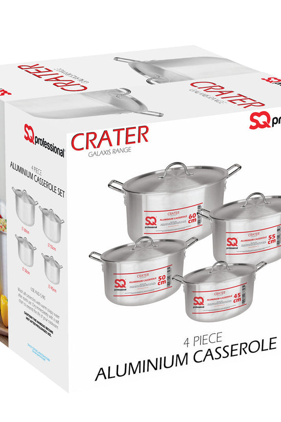 SQ Professional Galaxis Large Catering Casserole Set Set of 4