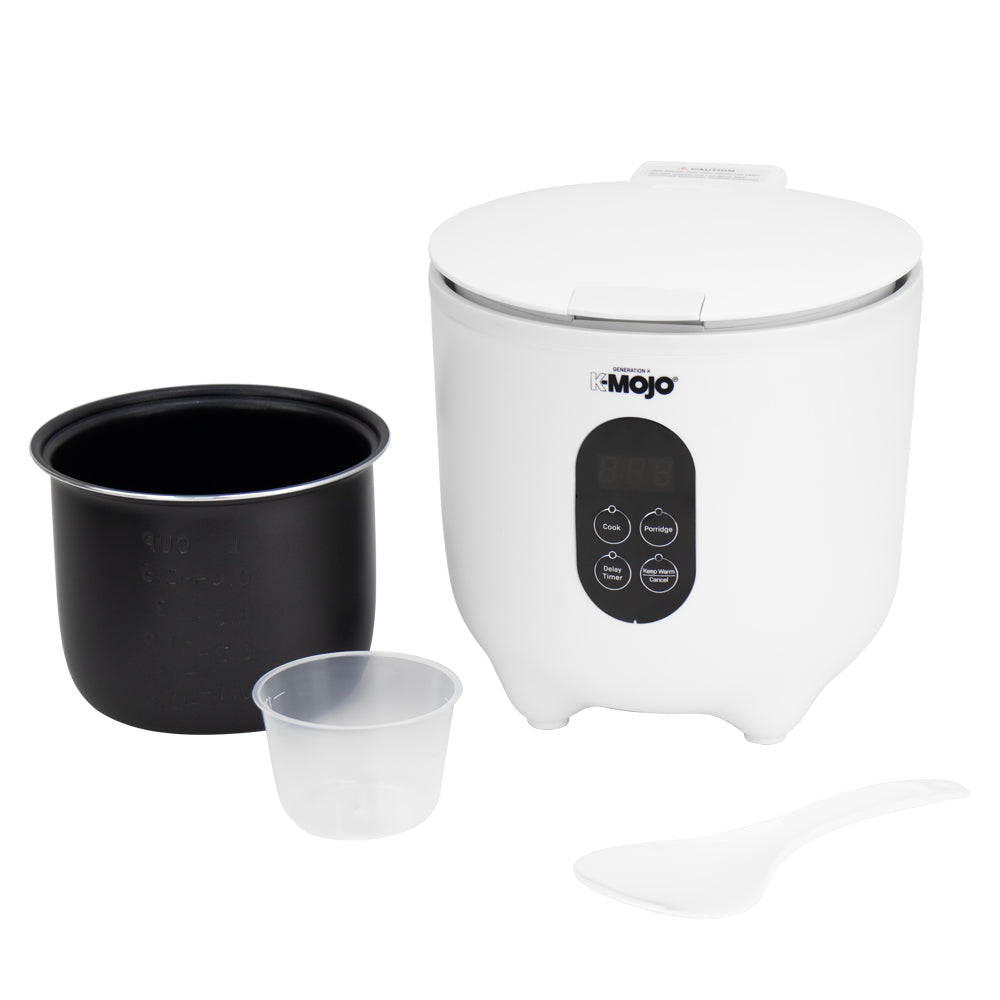 SQ Professional KMojo Generation K Rice Cooker 400ml Compact White Design