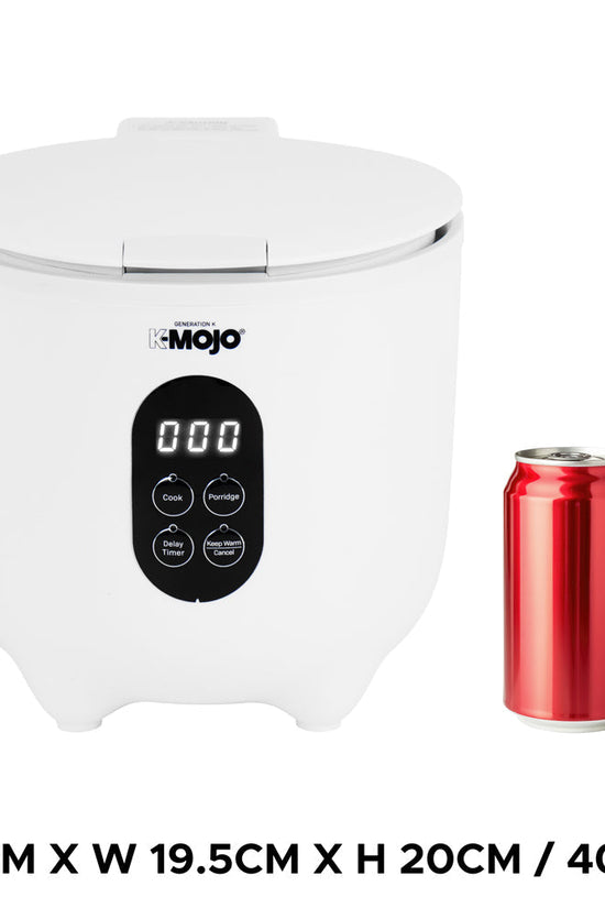 SQ Professional KMojo Generation K Rice Cooker 400ml Compact White Design
