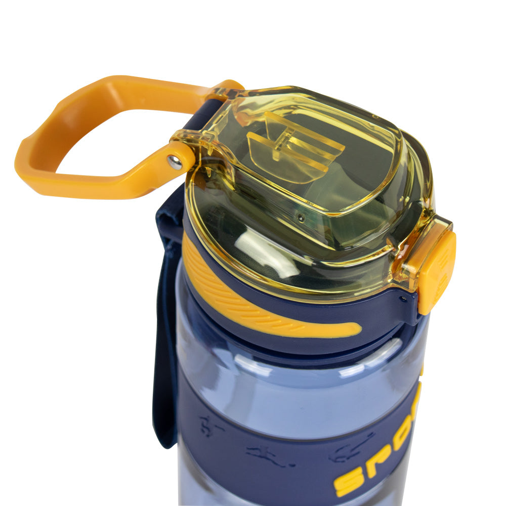 Durane Eyun Transparent Plastic Sports Gym Water Bottle 1L with Straw