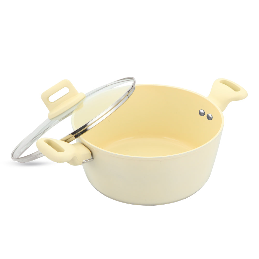 SQ Professional Zoya Forged Stockpot Set Set of 4 Cream