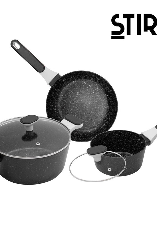 SQ Professional Stirup Essential Pan Cookware Set Set of 3