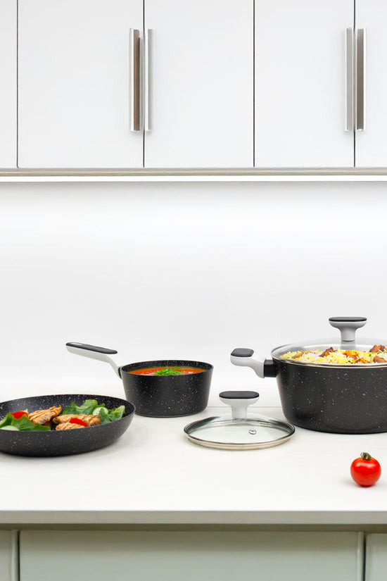 SQ Professional Stirup Essential Pan Cookware Set Set of 3