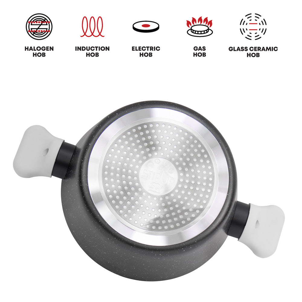 SQ Professional Stirup Essential Pan Cookware Set Set of 3