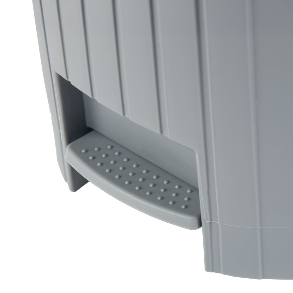 Tuffex Plastic Push Open Pedalled Bin 14L Assorted Colors