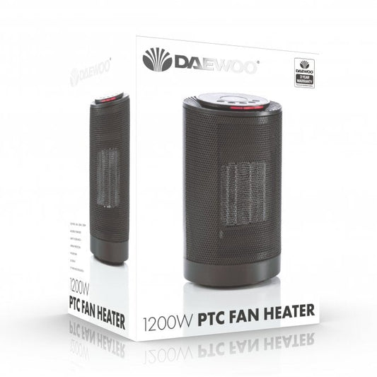 Daewoo 1200W PTC Heater with Digital Control and LED Display
