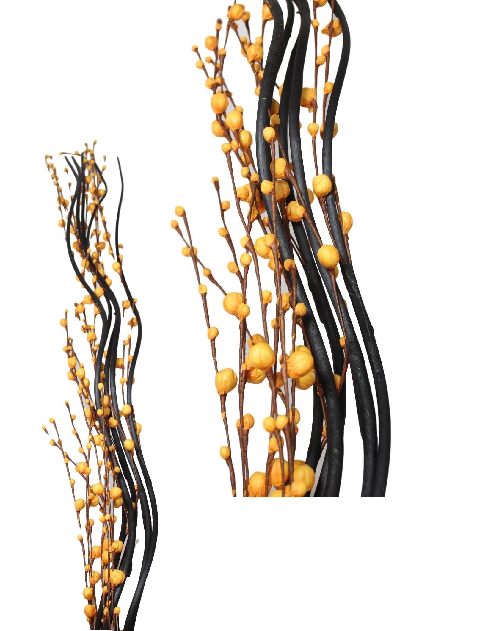 Assorted Long Stem Floral Twigs Home Decoration with Small Buds