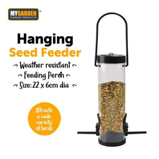 Durable Garden Hanging Bird Seed Feeder Attract Birds to Your Outdoor Space