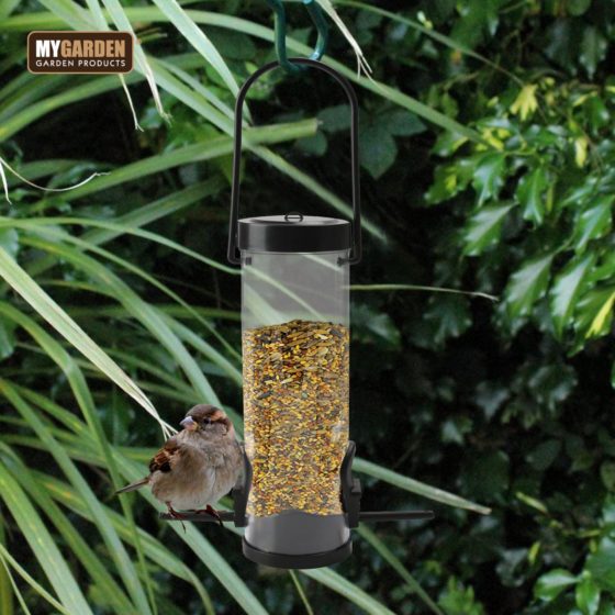 Durable Garden Hanging Bird Seed Feeder Attract Birds to Your Outdoor Space