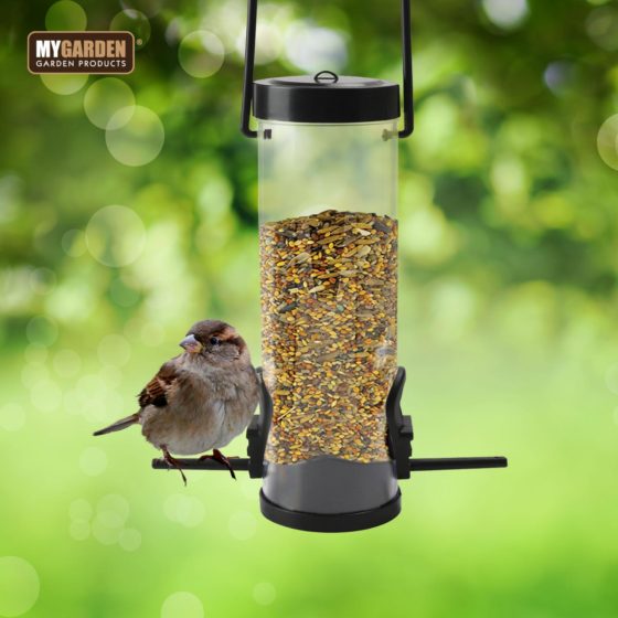 Durable Garden Hanging Bird Seed Feeder Attract Birds to Your Outdoor Space