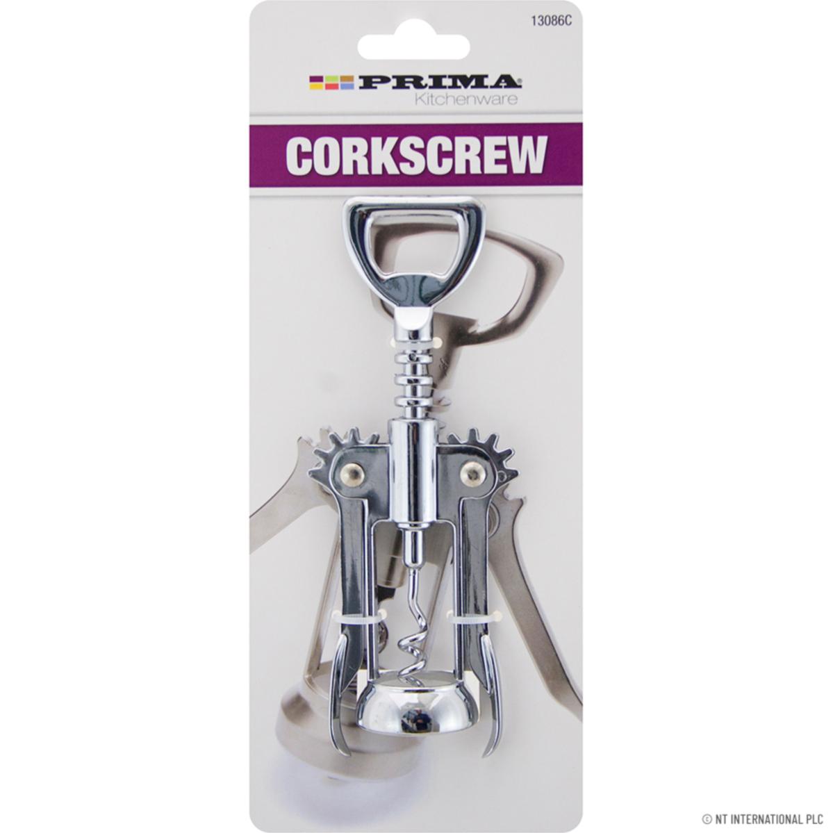 Premium Corkscrew Bottle Opener for Kitchen and Outdoor Use