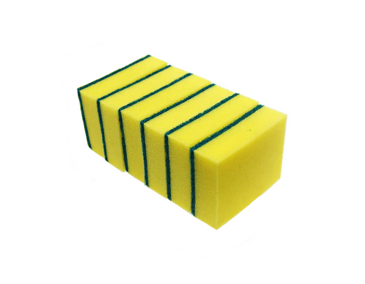 Deluxe Catering Kitchen Sponge Pack HighQuality Cleaning Sponges 15x9x45 cm Pack of 6