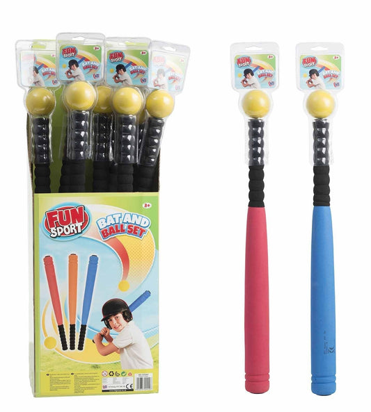 24inch Fun Sport Baseball Bat and Ball Set for Outdoor Activities