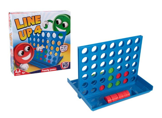 Classic Line Up 4 in a Row Board Game for Family Fun