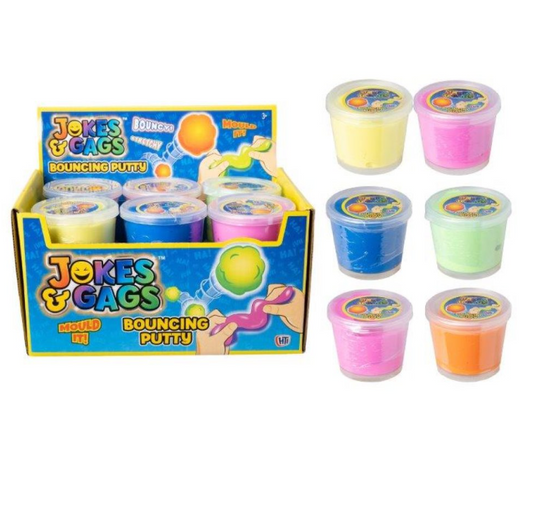Colorful Bouncing Putty Slime for Fun and Creativity