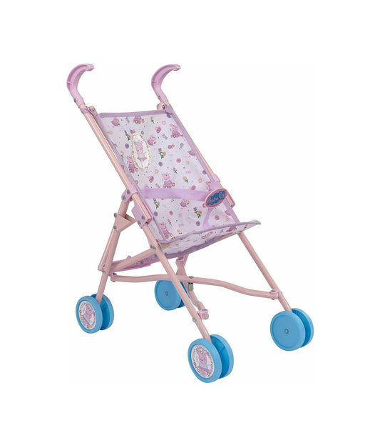 HTI Childrens Toy Peppa Pig Stroller Pram Fun for Little Ones