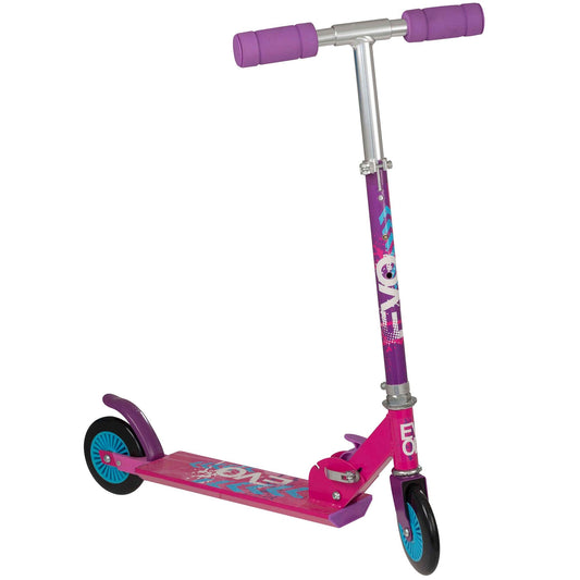 Girls EVO Inline Scooter for Fun Outdoor Riding