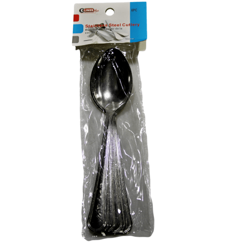 Durable Metal Kitchen Table Spoons 17cm Pack of 12