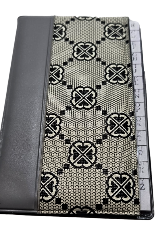 Compact Assorted Colour Address Book 12 x 8 cm