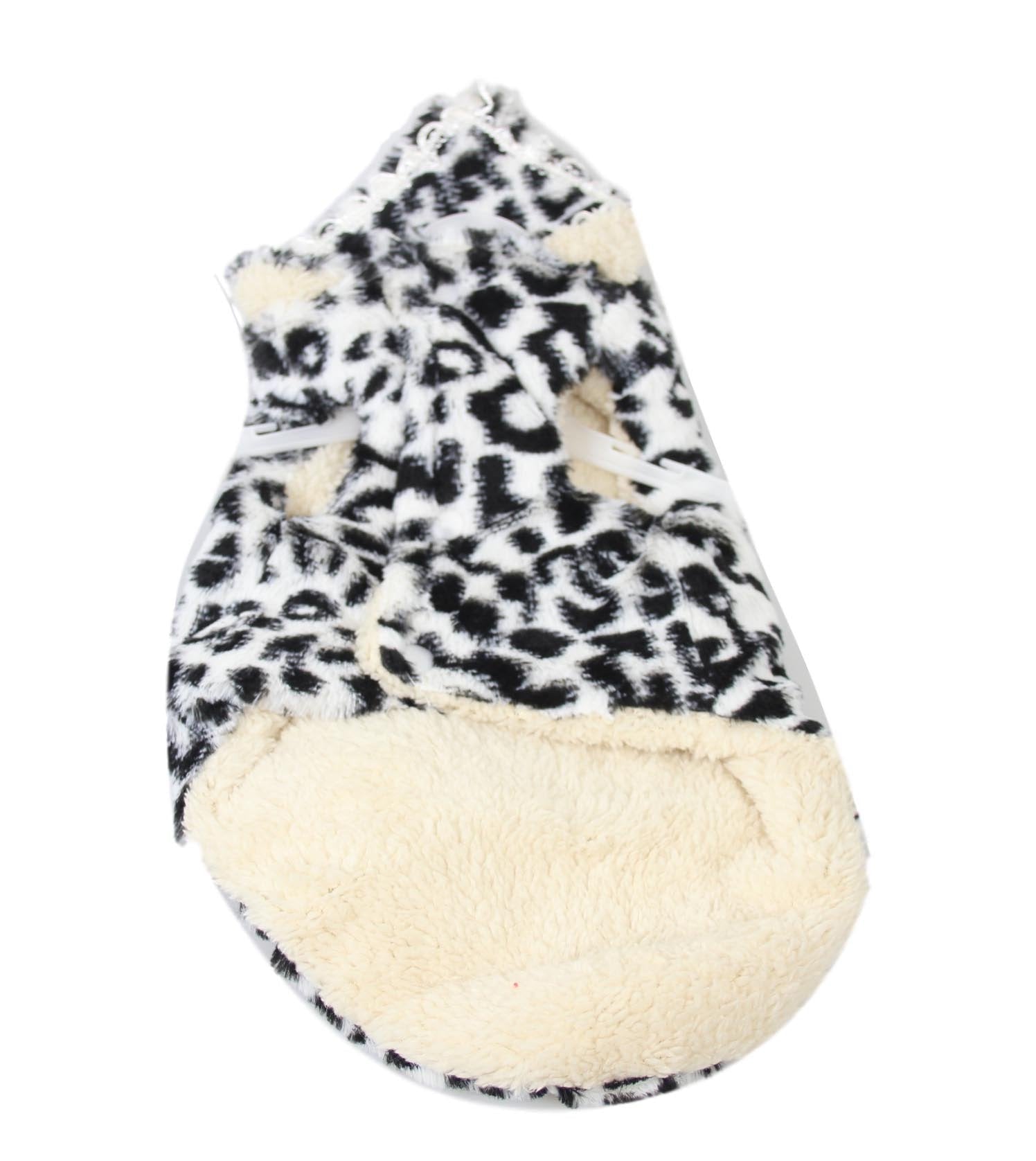 Stylish Pet Dog Jacket with Animal Print Assorted Designs