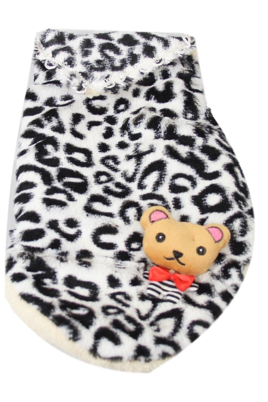 Stylish Pet Dog Jacket with Animal Print Assorted Designs