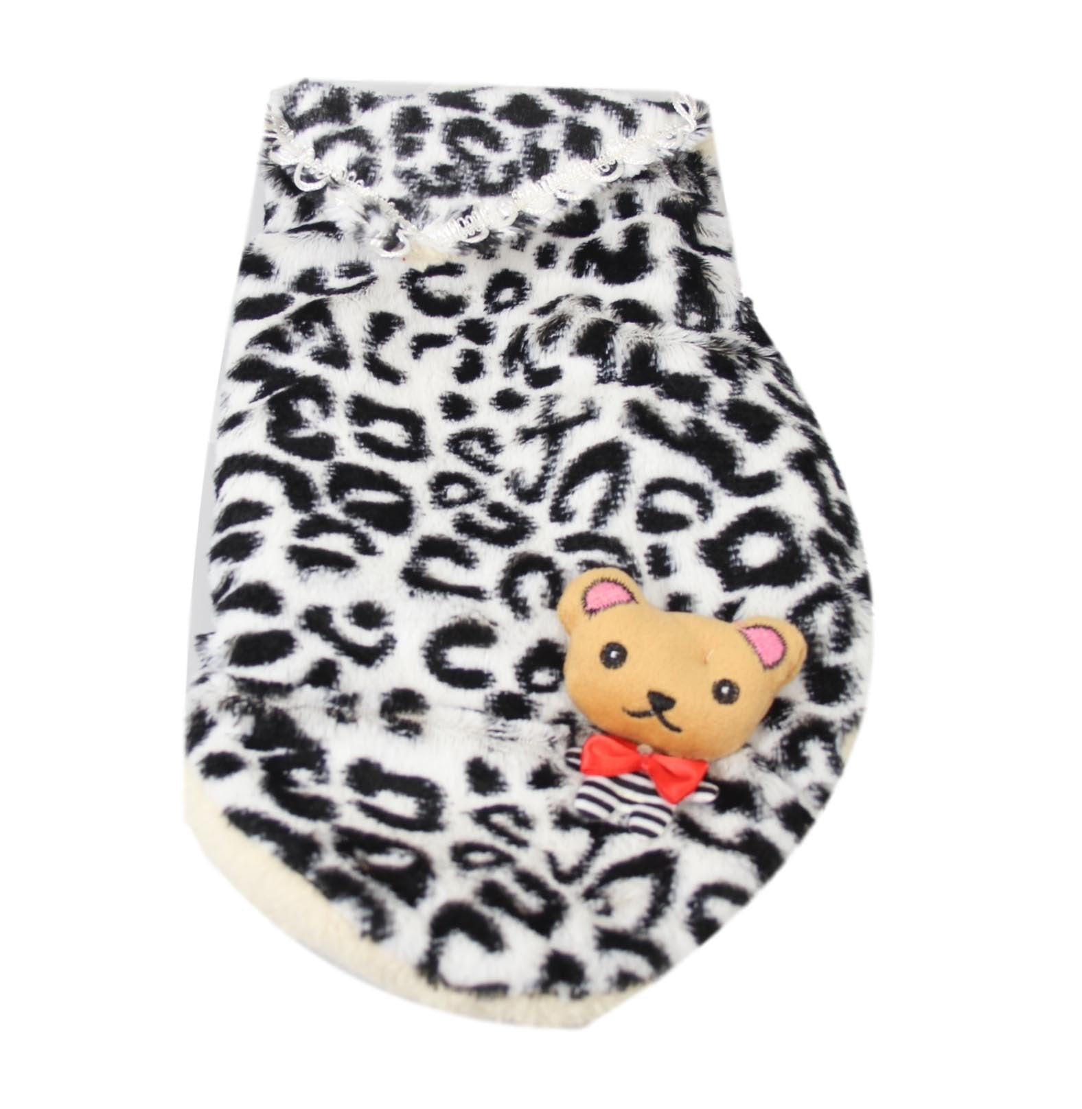 Stylish Pet Dog Jacket with Animal Print Assorted Designs