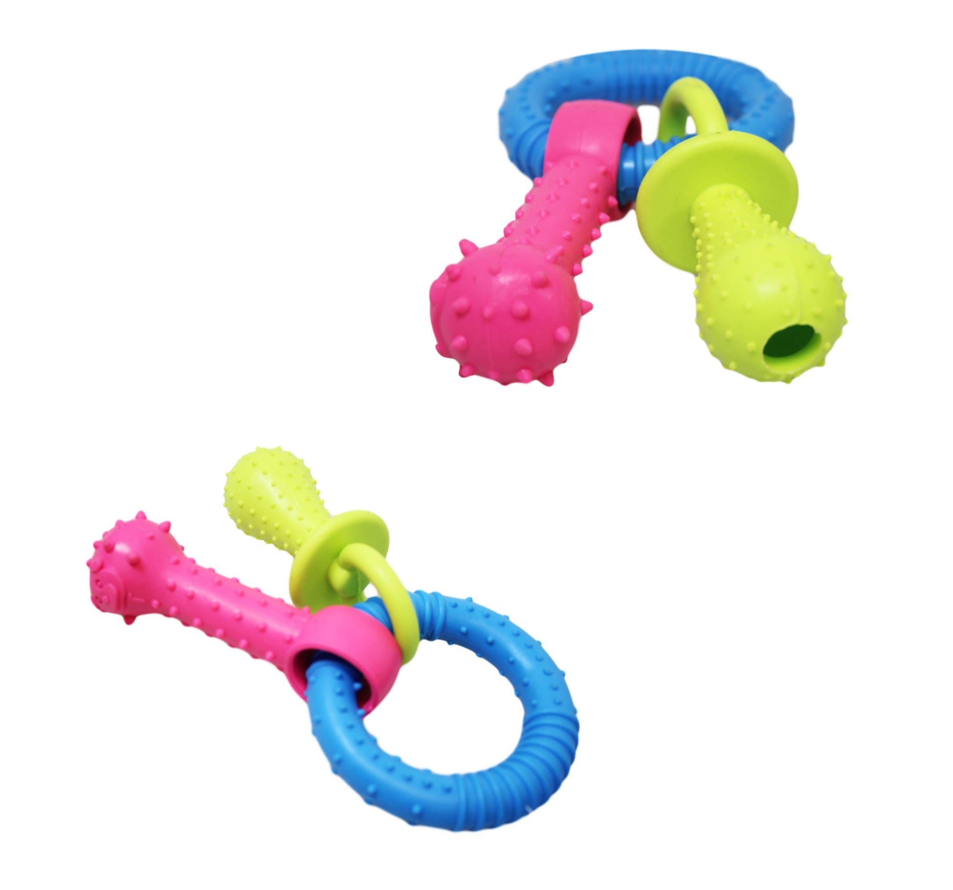 Durable Pet Dog Chewing Toy Set with Assorted Colours