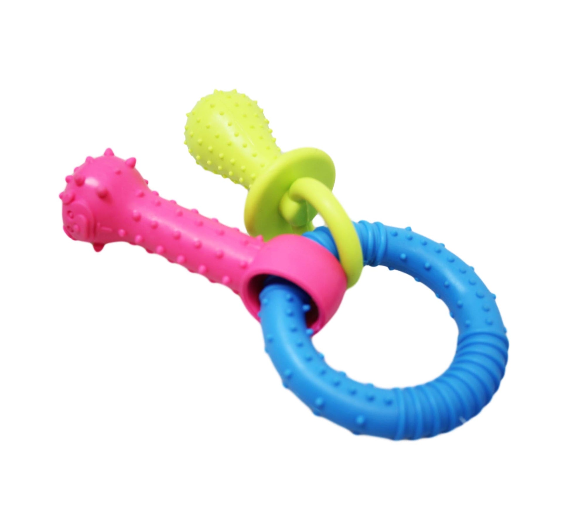 Durable Pet Dog Chewing Toy Set with Assorted Colours