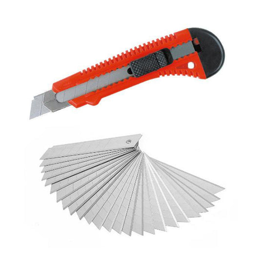 Stanley Knife Box Cutter Set Pack of 2 Blades Included