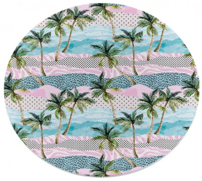 20 cm Melamine Teapot Stand with Assorted Designs