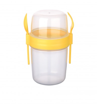 TTZ Take N Go Muesli Container 1100ml with Utensils