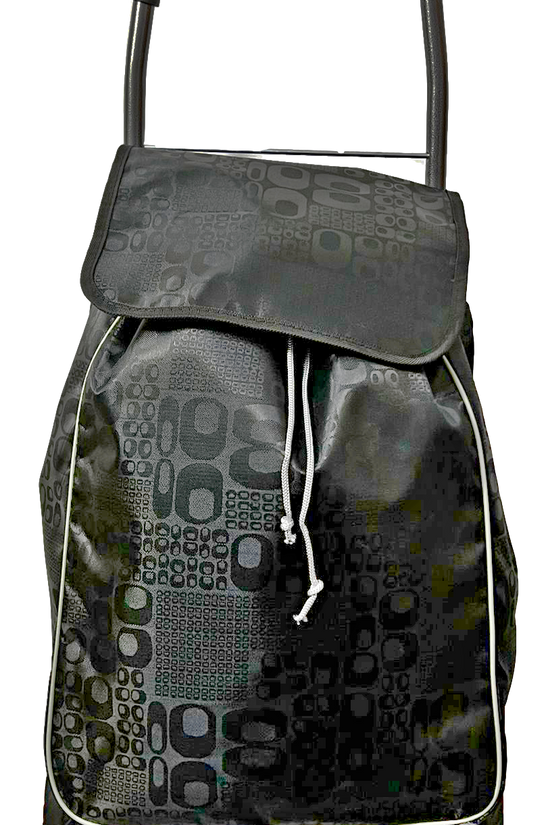 Convenient Shopping Trolley with Comfortable Grip Handle and Assorted Designs