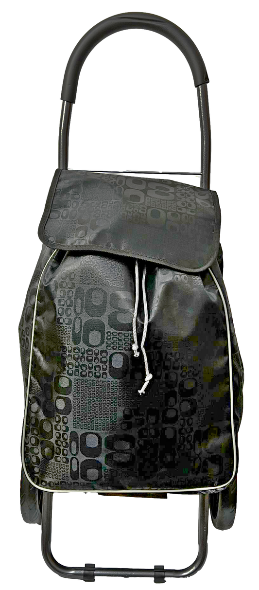 Convenient Shopping Trolley with Comfortable Grip Handle and Assorted Designs