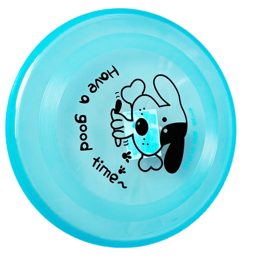 Durable 20cm Pet Dog Frisbee Flying Disc Toy Assorted Colors
